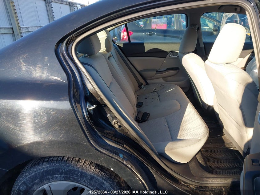 2014 Honda Civic Lx VIN: 2HGFB2F40EH013295 Lot: 12572564