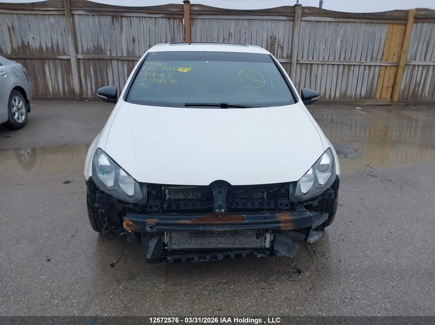 2012 VOLKSWAGEN GOLF HATCHBACK 2.0L I-4 DI, DOHC, VVT, TURBO, 256HP
