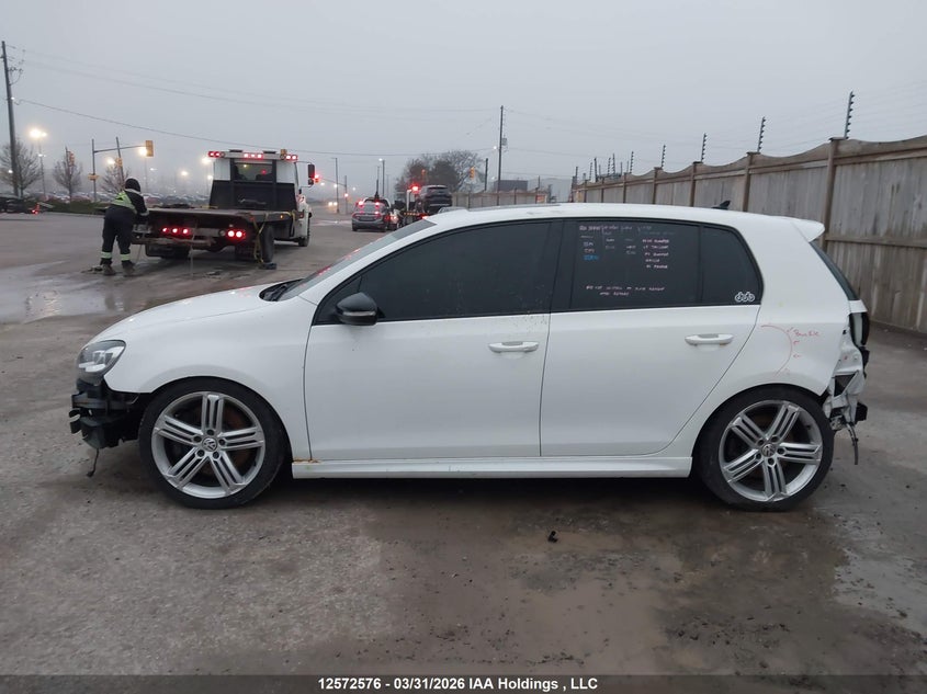 2012 VOLKSWAGEN GOLF HATCHBACK 2.0L I-4 DI, DOHC, VVT, TURBO, 256HP