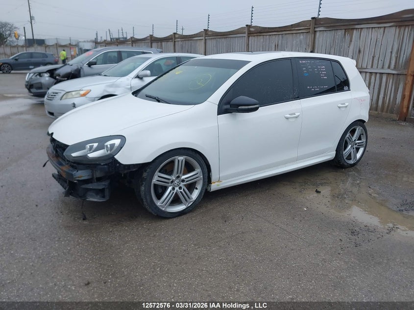 2012 VOLKSWAGEN GOLF HATCHBACK 2.0L I-4 DI, DOHC, VVT, TURBO, 256HP