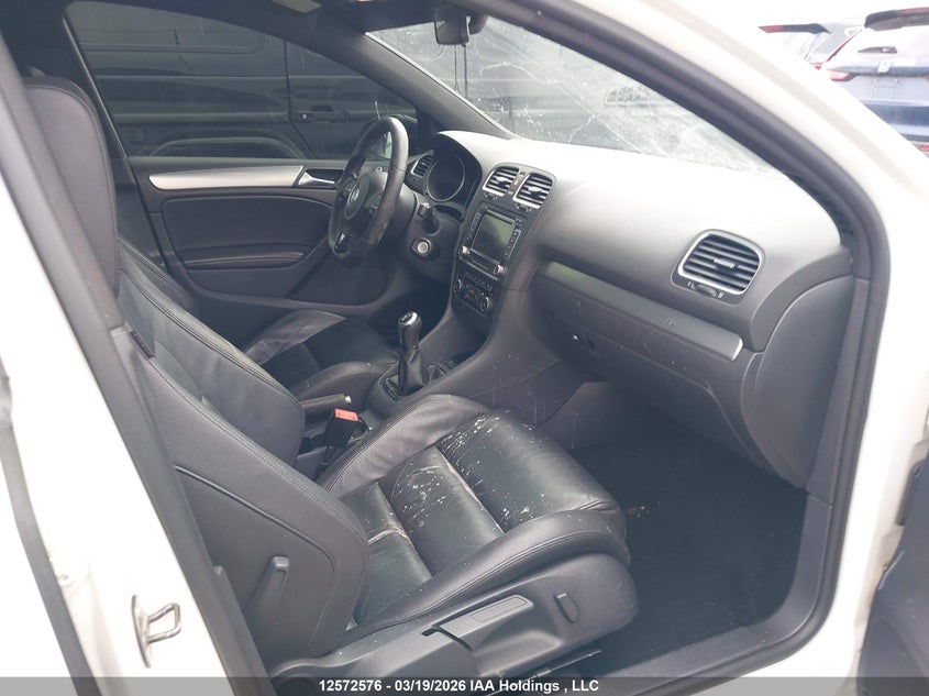 2012 VOLKSWAGEN GOLF HATCHBACK 2.0L I-4 DI, DOHC, VVT, TURBO, 256HP
