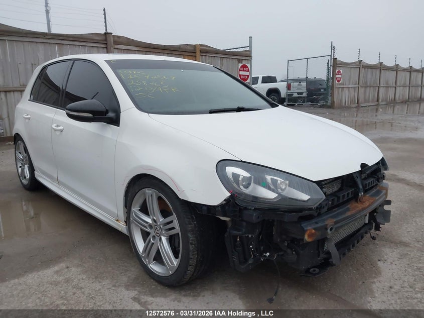 2012 VOLKSWAGEN GOLF HATCHBACK 2.0L I-4 DI, DOHC, VVT, TURBO, 256HP