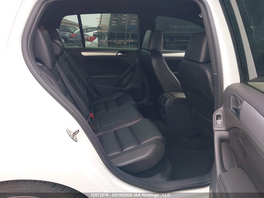2012 VOLKSWAGEN GOLF HATCHBACK 2.0L I-4 DI, DOHC, VVT, TURBO, 256HP