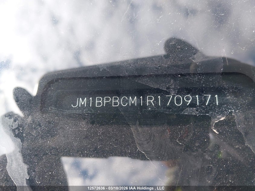 2024 Mazda 3 Preferred VIN: JM1BPBCM1R1709171 Lot: 12572636