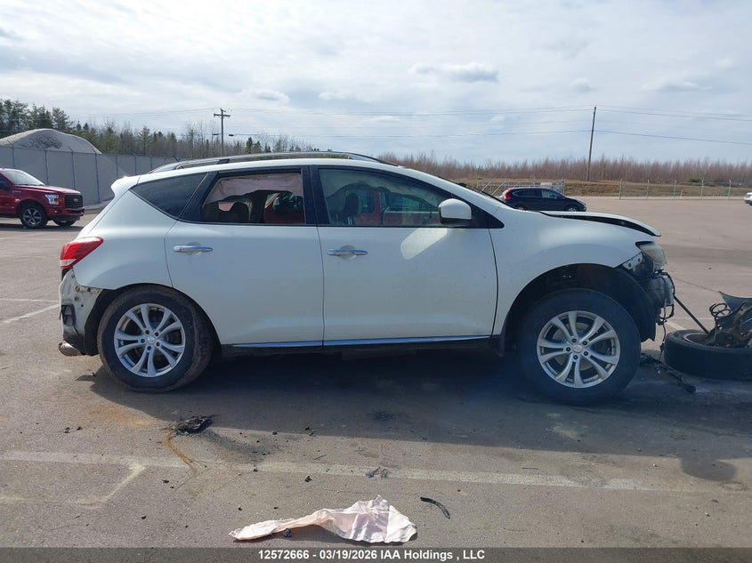2011 Nissan Murano Le VIN: JN8AZ1MW9BW187581 Lot: 12572666