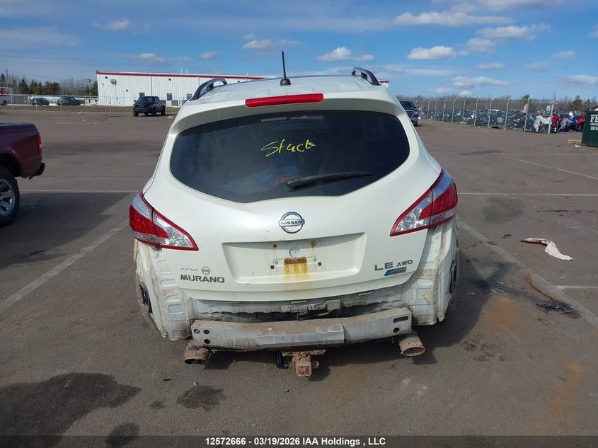 2011 Nissan Murano Le VIN: JN8AZ1MW9BW187581 Lot: 12572666