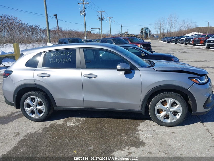 2025 Honda Hr-V Lx VIN: 3CZRZ2H34SM107859 Lot: 12572684
