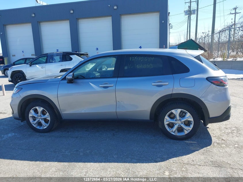 2025 Honda Hr-V Lx VIN: 3CZRZ2H34SM107859 Lot: 12572684