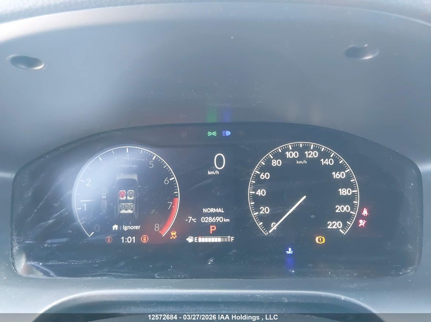 2025 Honda Hr-V Lx VIN: 3CZRZ2H34SM107859 Lot: 12572684