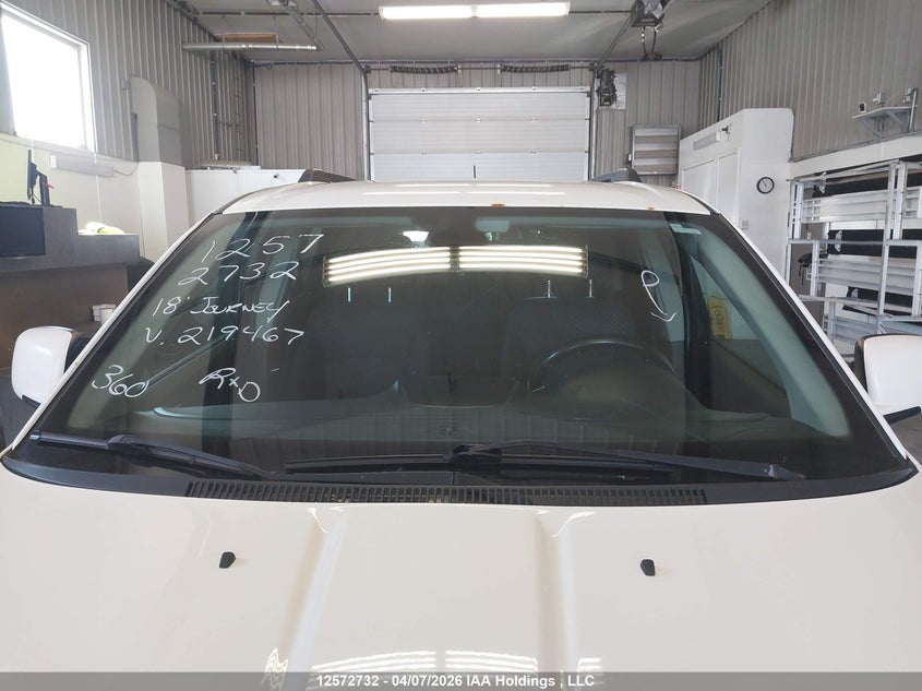 2018 Dodge Journey Se VIN: 3C4PDCAB0JT219467 Lot: 12572732