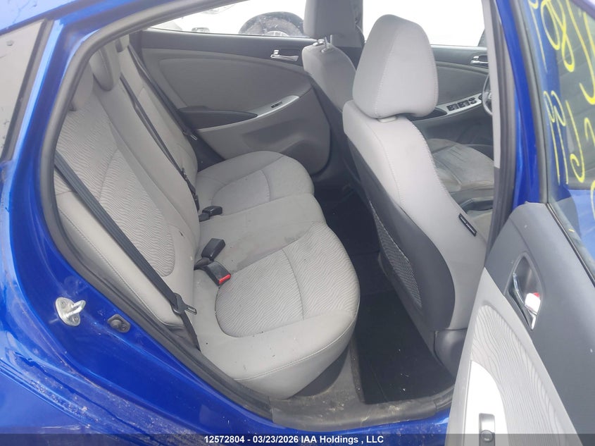2013 Hyundai Accent VIN: KMHCU4AE5DU375699 Lot: 12572804