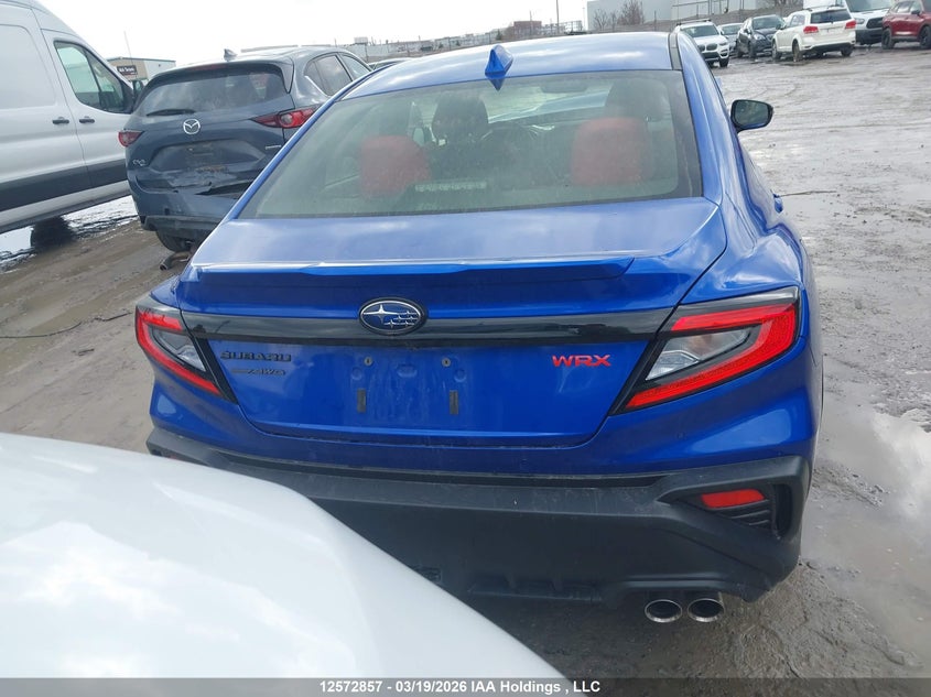 2025 Subaru Wrx Gt VIN: JF1VBAV64S8806968 Lot: 12572857