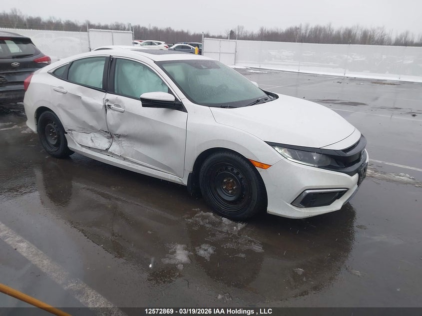 2HGFC2F73KH008952 2019 Honda Civic Ex auction photo 1