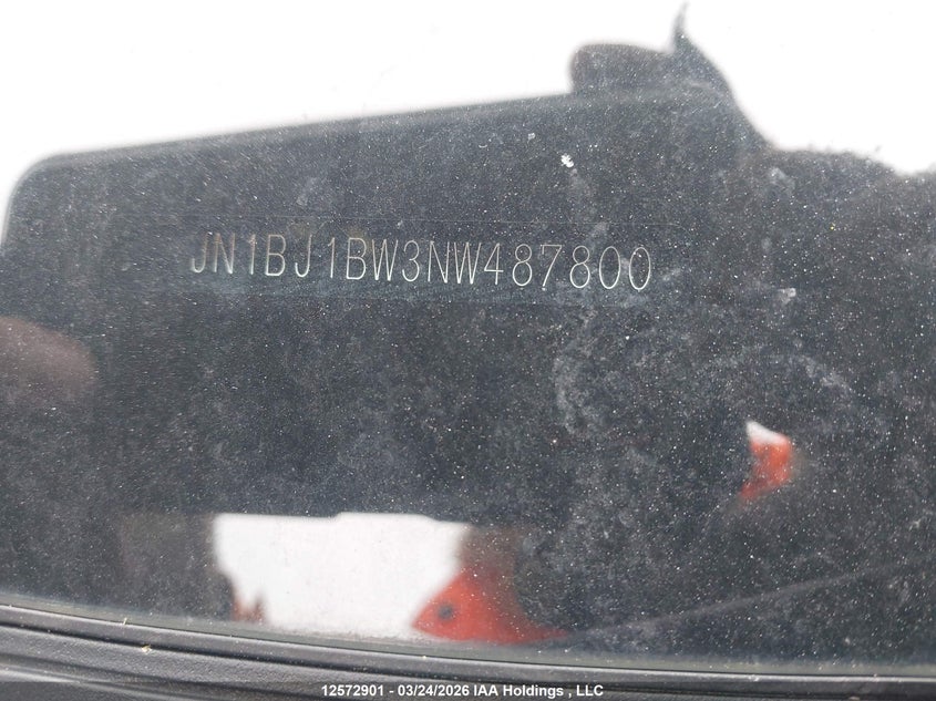 2022 Nissan Rogue Sport Sv VIN: JN1BJ1BW3NW487800 Lot: 12572901