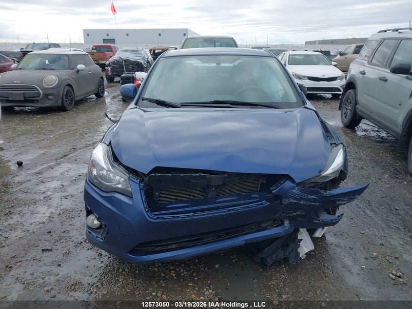 2012 Subaru Impreza 2.0 2.0i Touring Package Blue Lot 111012573050 Vin JF1GPAD60CG203065