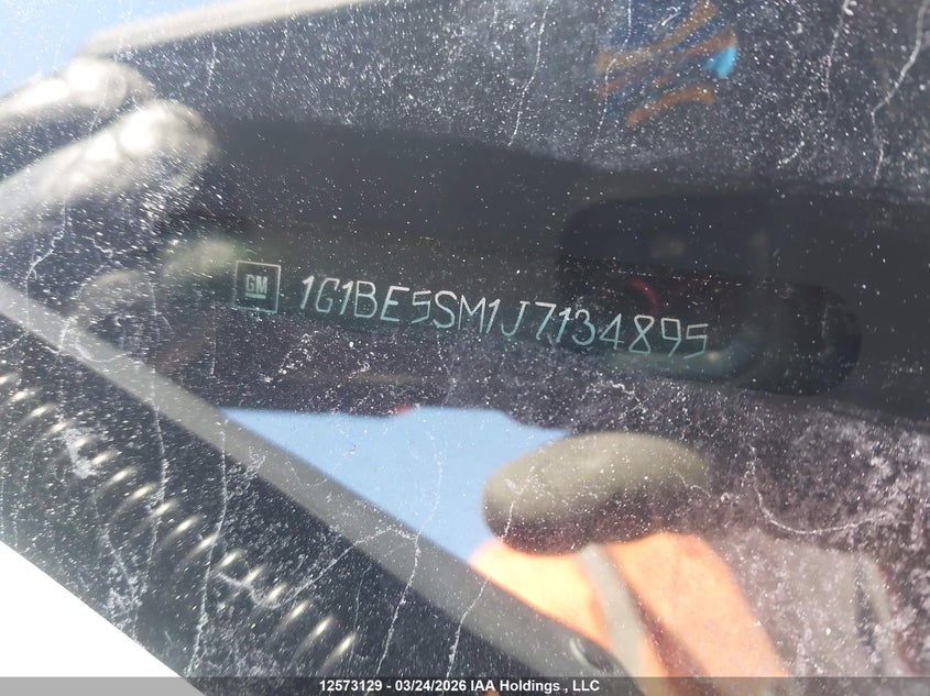 2018 Chevrolet Cruze VIN: 1G1BE5SM1J7134895 Lot: 12573129