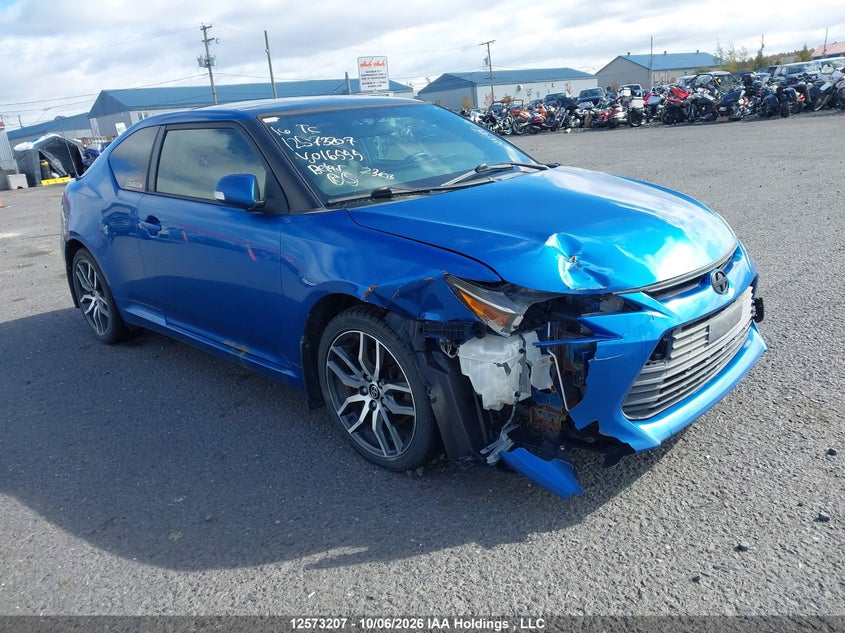 Vin: jtkjf5c75gj016555, lot: 2967699, scion tc 20161