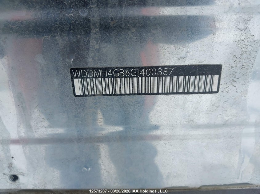 2016 Mercedes-Benz B 250 4Matic VIN: WDDMH4GB6GJ400387 Lot: 12573287