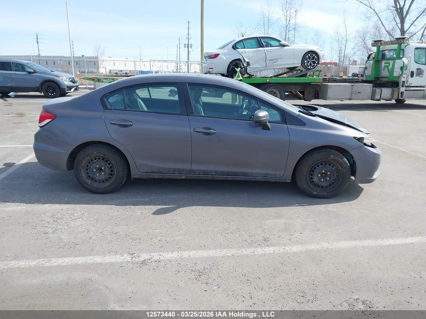 2014 Honda Civic Lx VIN: 2HGFB2F43EH031922 Lot: 12573440