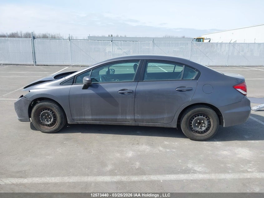 2014 Honda Civic Lx VIN: 2HGFB2F43EH031922 Lot: 12573440