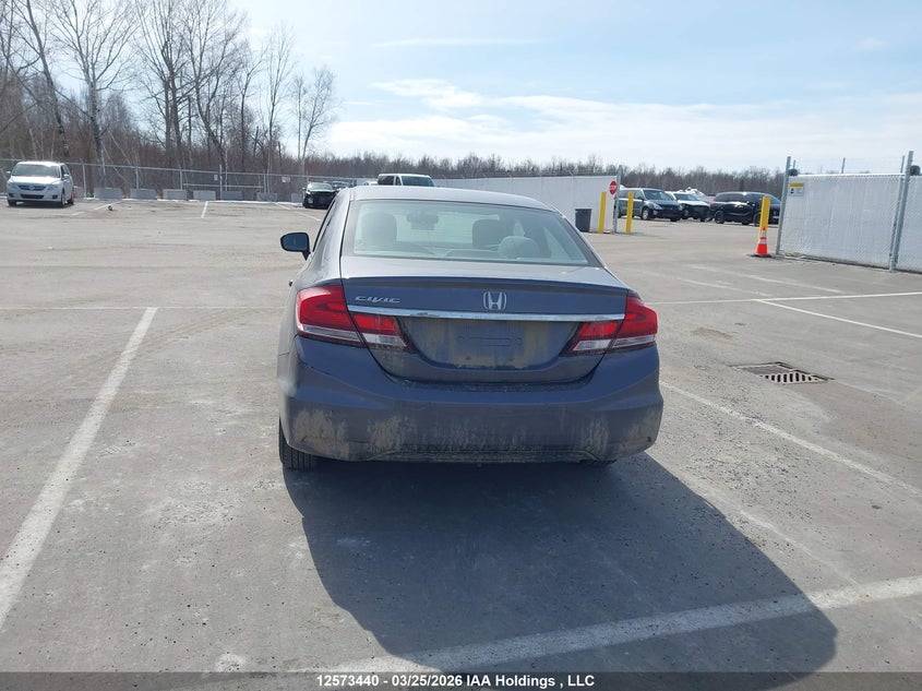 2014 Honda Civic Lx VIN: 2HGFB2F43EH031922 Lot: 12573440