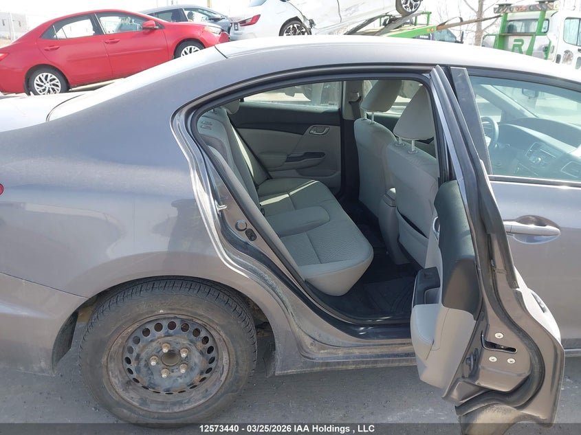 2014 Honda Civic Lx VIN: 2HGFB2F43EH031922 Lot: 12573440