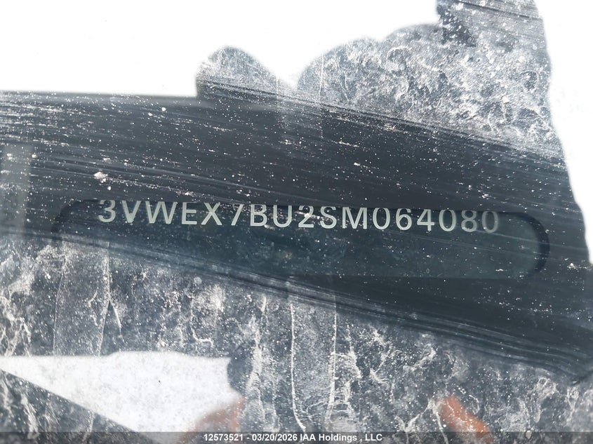2025 Volkswagen Jetta Se VIN: 3VWEX7BU2SM064080 Lot: 12573521