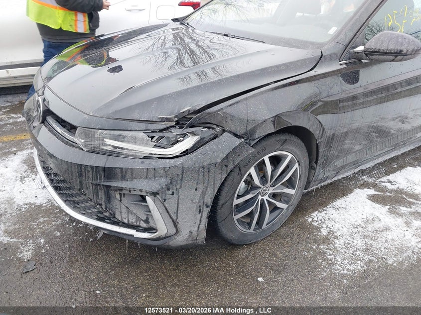 2025 Volkswagen Jetta Se VIN: 3VWEX7BU2SM064080 Lot: 12573521