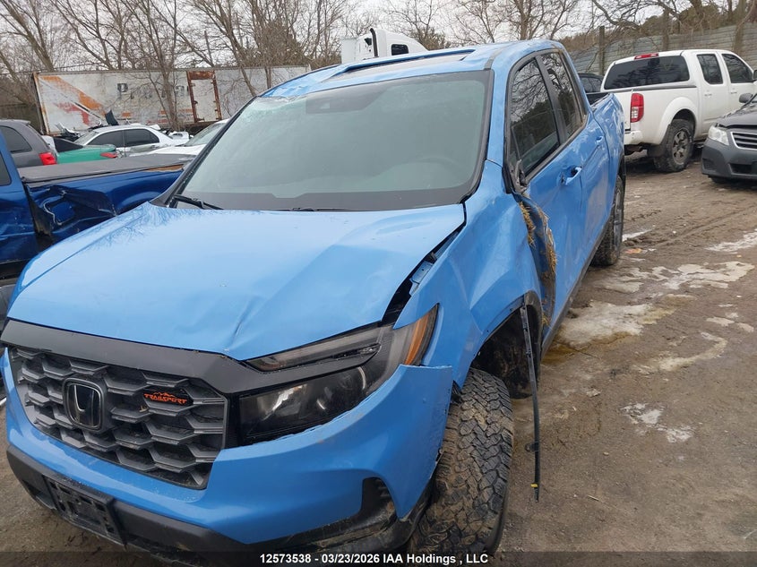 2025 Honda Ridgeline Trailsport VIN: 5FPYK3F69SB501412 Lot: 12573538