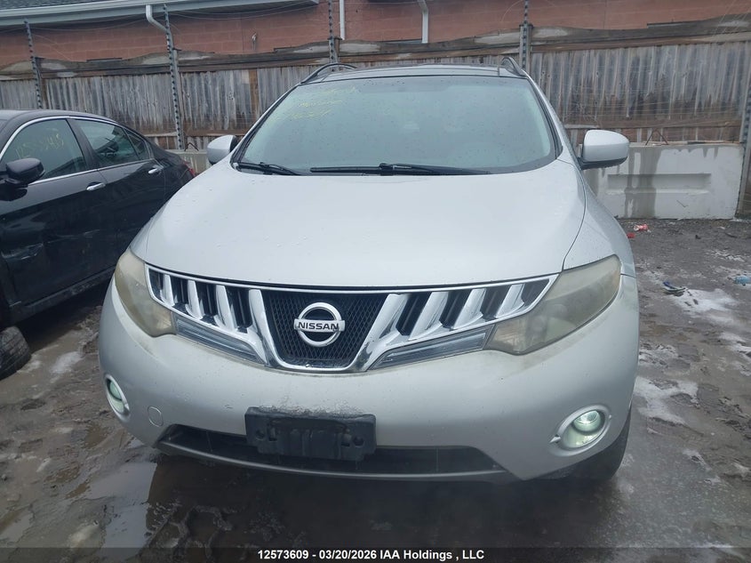 2009 Nissan Murano S/Sl/Le VIN: JN8AZ18W39W146304 Lot: 12573609