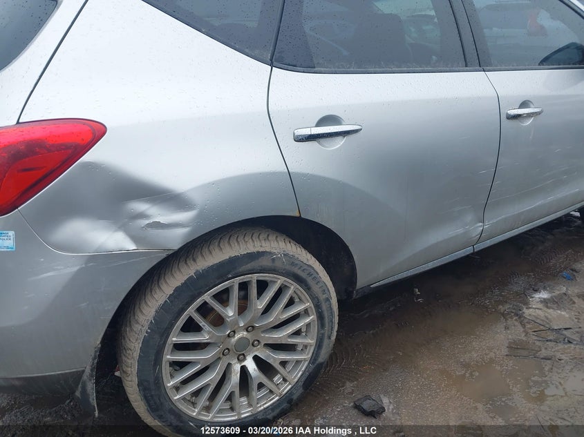 2009 Nissan Murano S/Sl/Le VIN: JN8AZ18W39W146304 Lot: 12573609