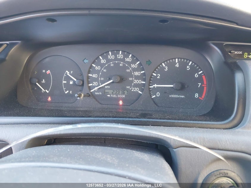 2000 Toyota Camry Ce/Le/Xle VIN: JT2BG22K2Y0417851 Lot: 12573652