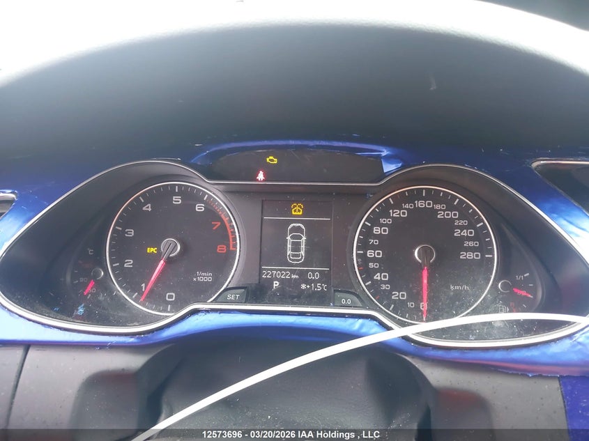 2013 Audi A4 2.0T VIN: WAUBFCFL2DN008214 Lot: 12573696