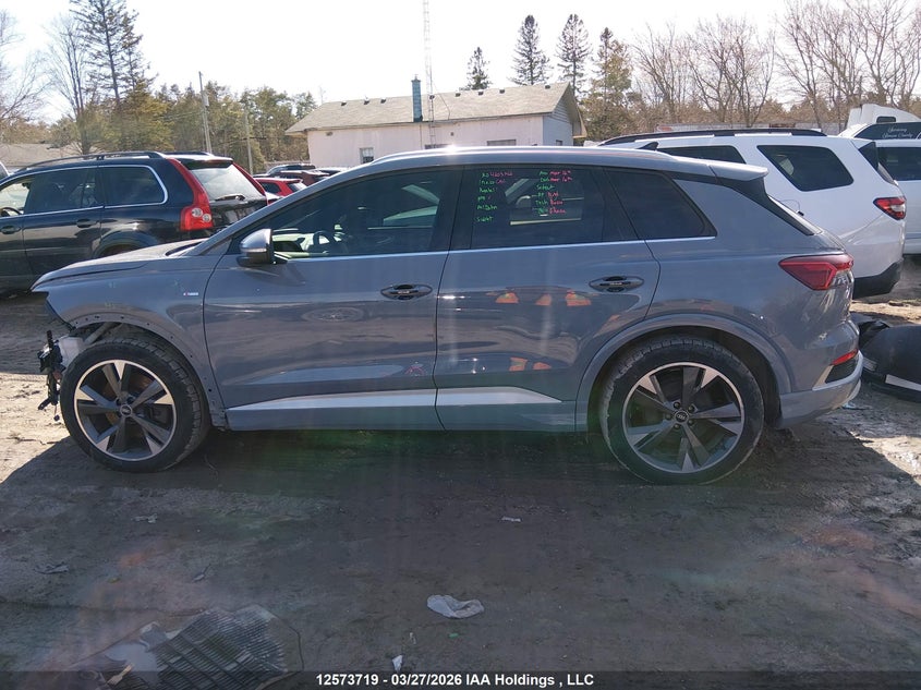 2022 Audi Q4 E-Tron Technik VIN: WA1M2AFZXNP013919 Lot: 12573719