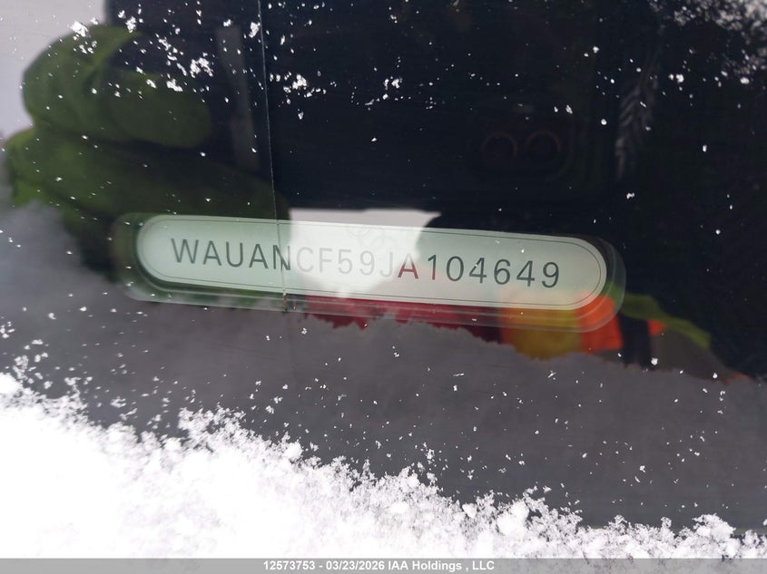 2018 Audi A5 Premium VIN: WAUANCF59JA104649 Lot: 12573753