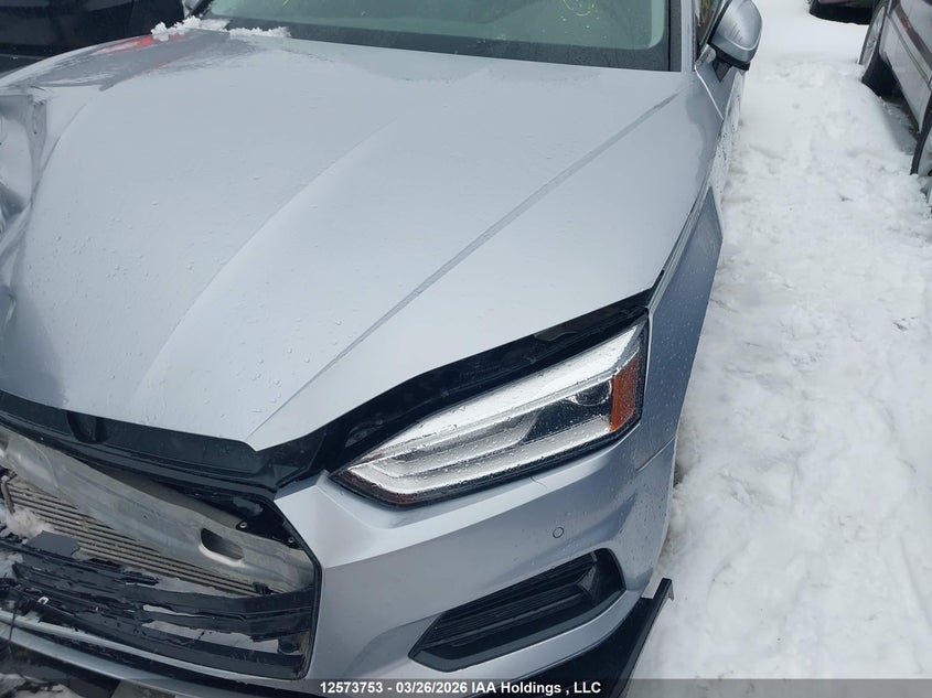 2018 Audi A5 Premium VIN: WAUANCF59JA104649 Lot: 12573753