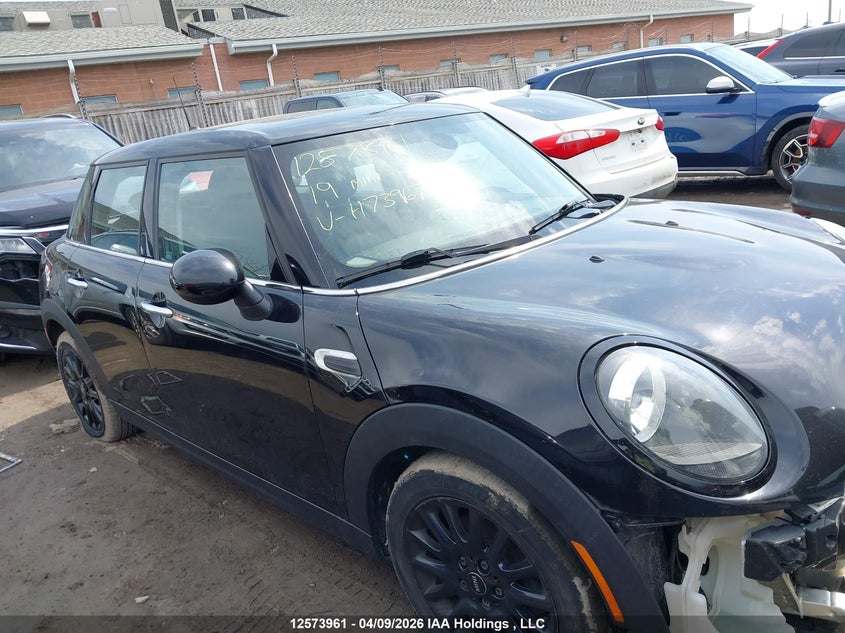 2019 Mini Cooper VIN: WMWXU1C58K2H73967 Lot: 12573961