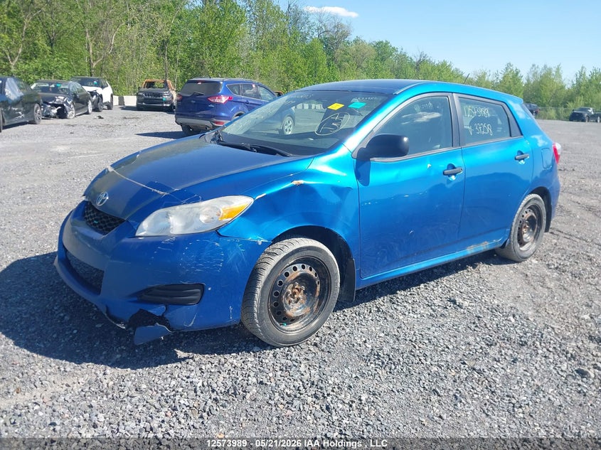 Vin: 2t1ku4ee0ac372518, lot: 2968632, toyota matrix 20102