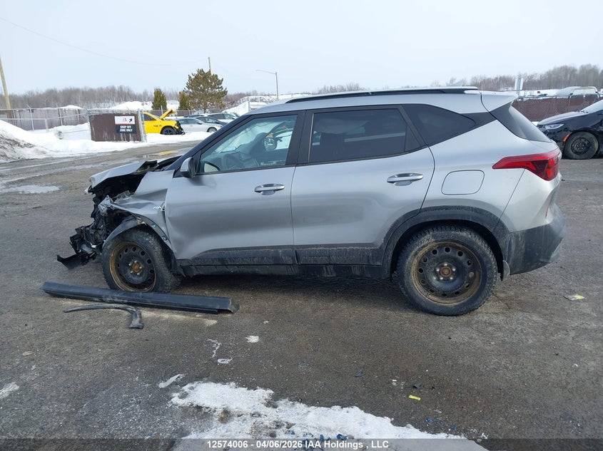 2021 Kia Seltos VIN: KNDEPCAA4M7153701 Lot: 12574006