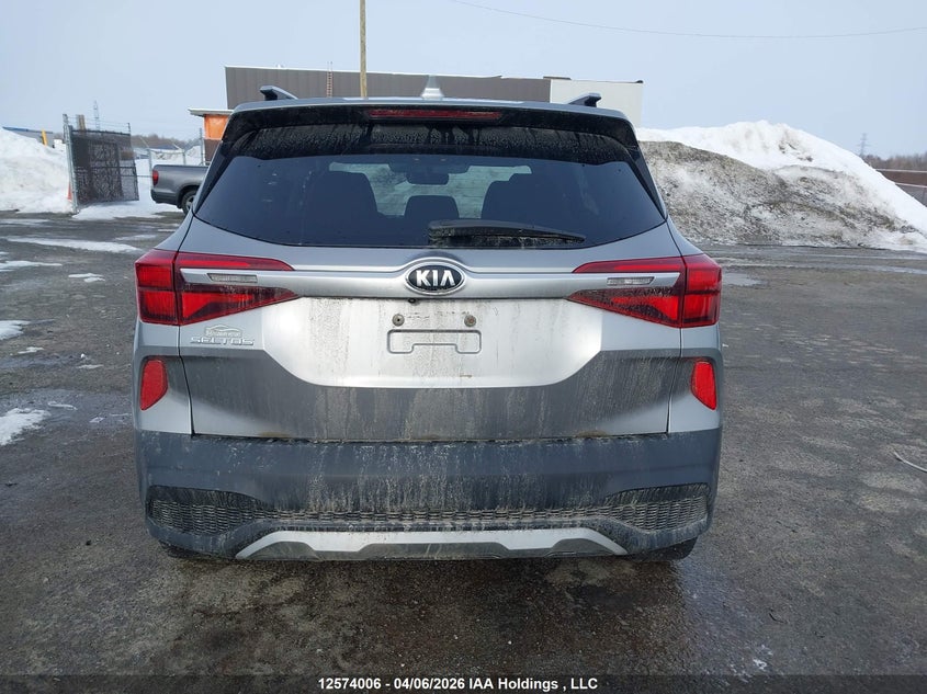 2021 Kia Seltos VIN: KNDEPCAA4M7153701 Lot: 12574006