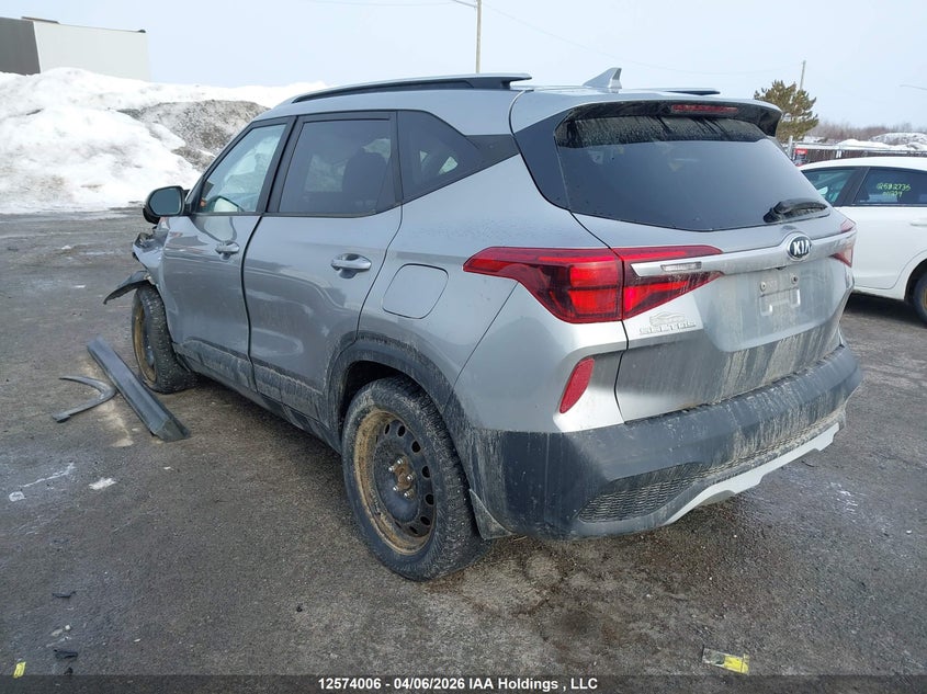 2021 Kia Seltos VIN: KNDEPCAA4M7153701 Lot: 12574006