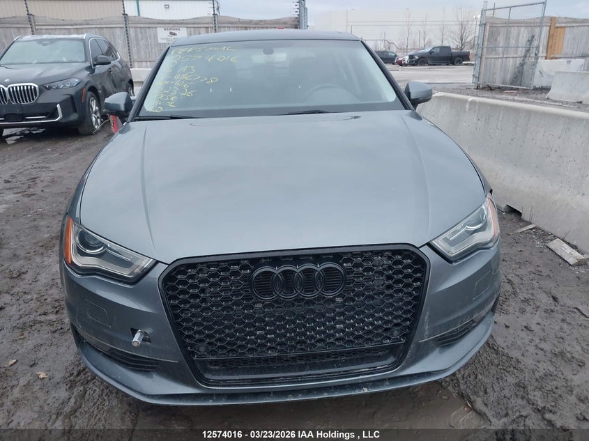 2016 Audi A3 Premium Plus VIN: WAUE8GFF3G1086778 Lot: 12574016