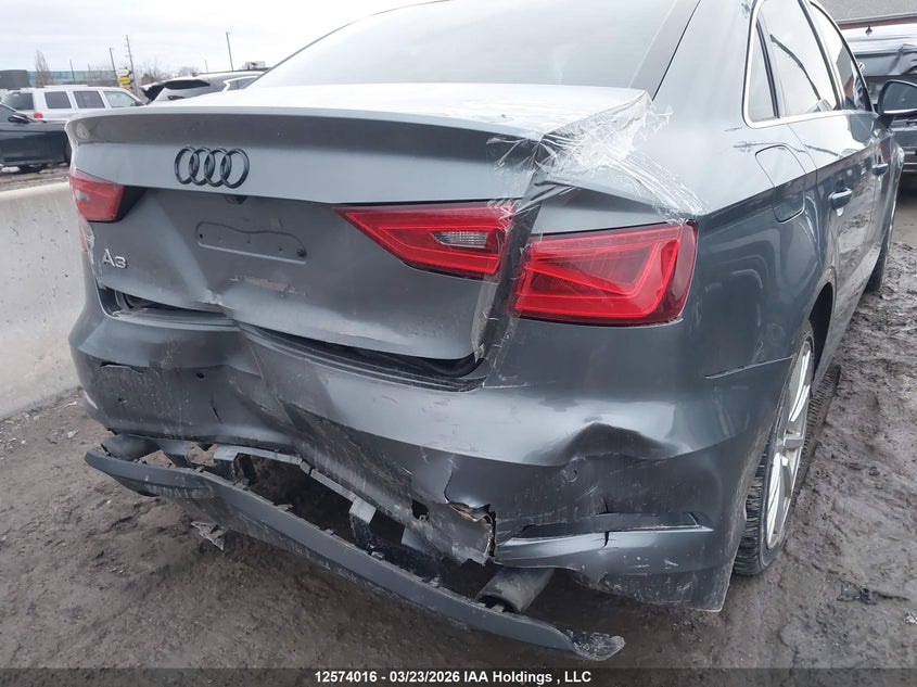 2016 Audi A3 Premium Plus VIN: WAUE8GFF3G1086778 Lot: 12574016