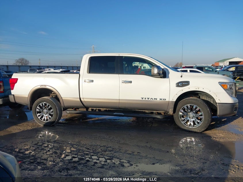 2018 Nissan Titan Xd Platinum Reserve/Pro-4X/S/Sv VIN: 1N6BA1F49JN524819 Lot: 12574046