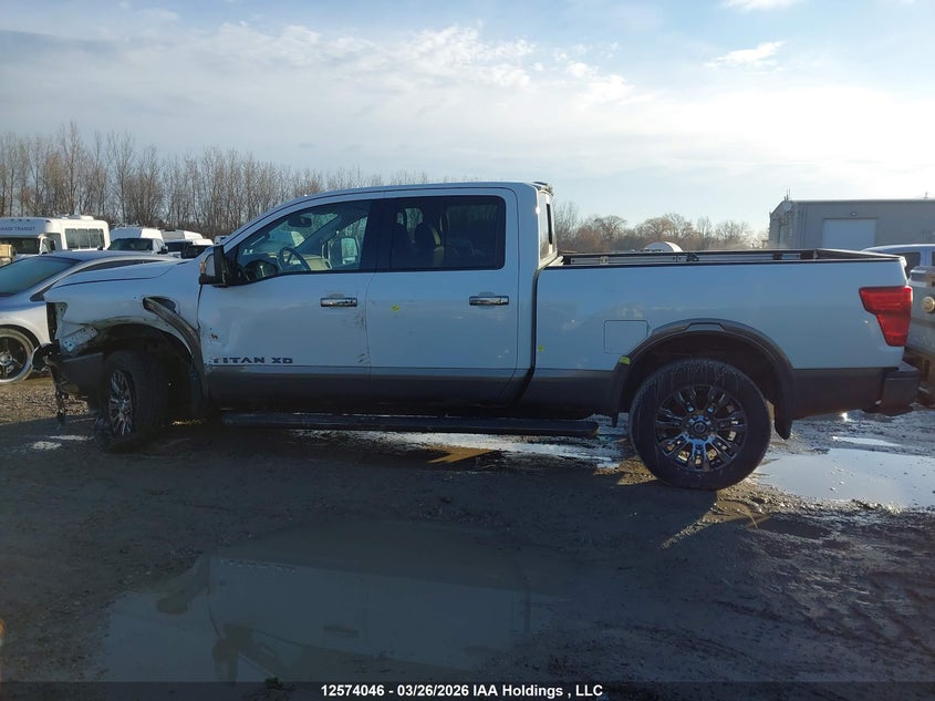 2018 Nissan Titan Xd Platinum Reserve/Pro-4X/S/Sv VIN: 1N6BA1F49JN524819 Lot: 12574046