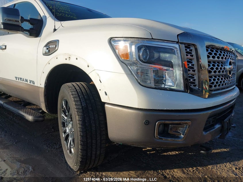 2018 Nissan Titan Xd Platinum Reserve/Pro-4X/S/Sv VIN: 1N6BA1F49JN524819 Lot: 12574046