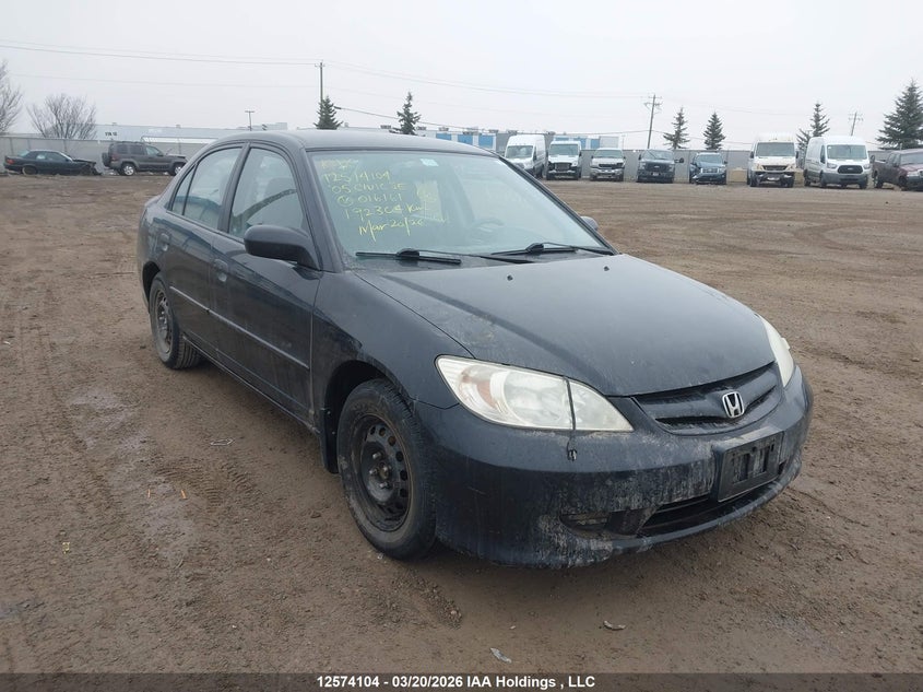 2HGES15375H016161 2005 Honda Civic Se auction photo 1