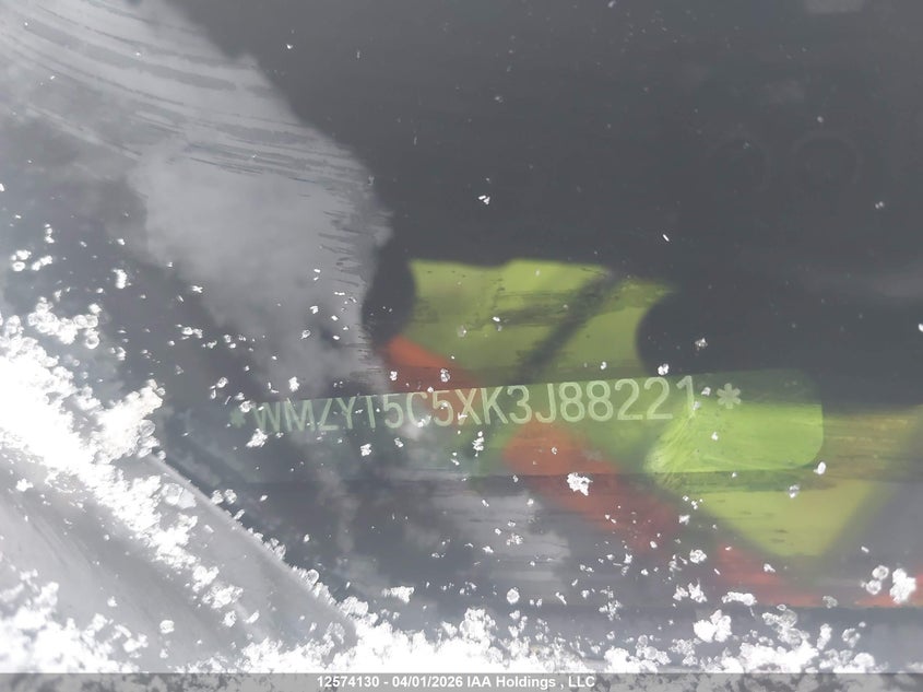 2019 Mini Cooper S Countryman All4 VIN: WMZYT5C5XK3J88221 Lot: 12574130