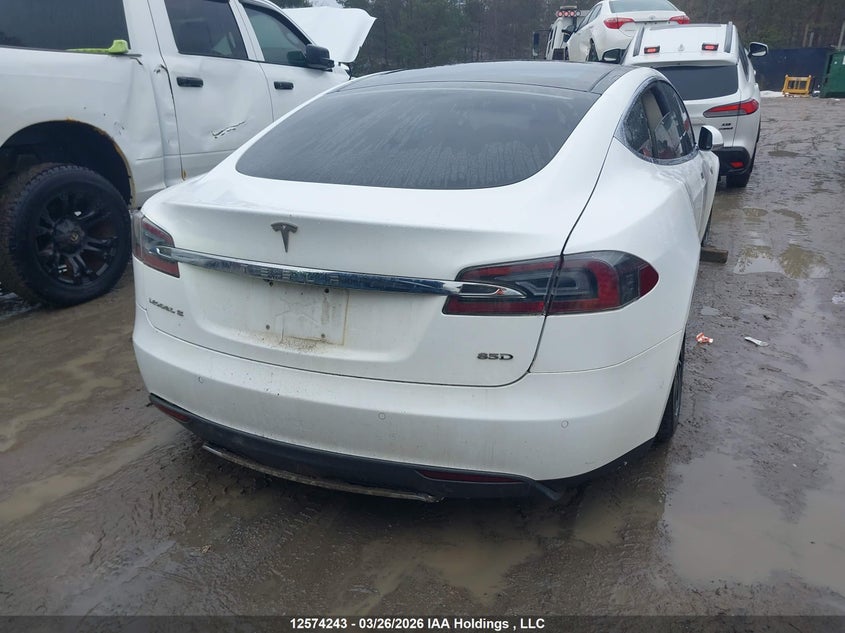 2015 Tesla Model S 85D VIN: 5YJSA1H26FFP77312 Lot: 12574243