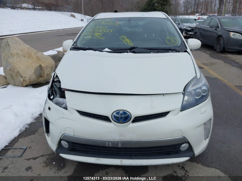 2013 Toyota Prius Plug-In VIN: JTDKN3DP2D3032875 Lot: 12574313